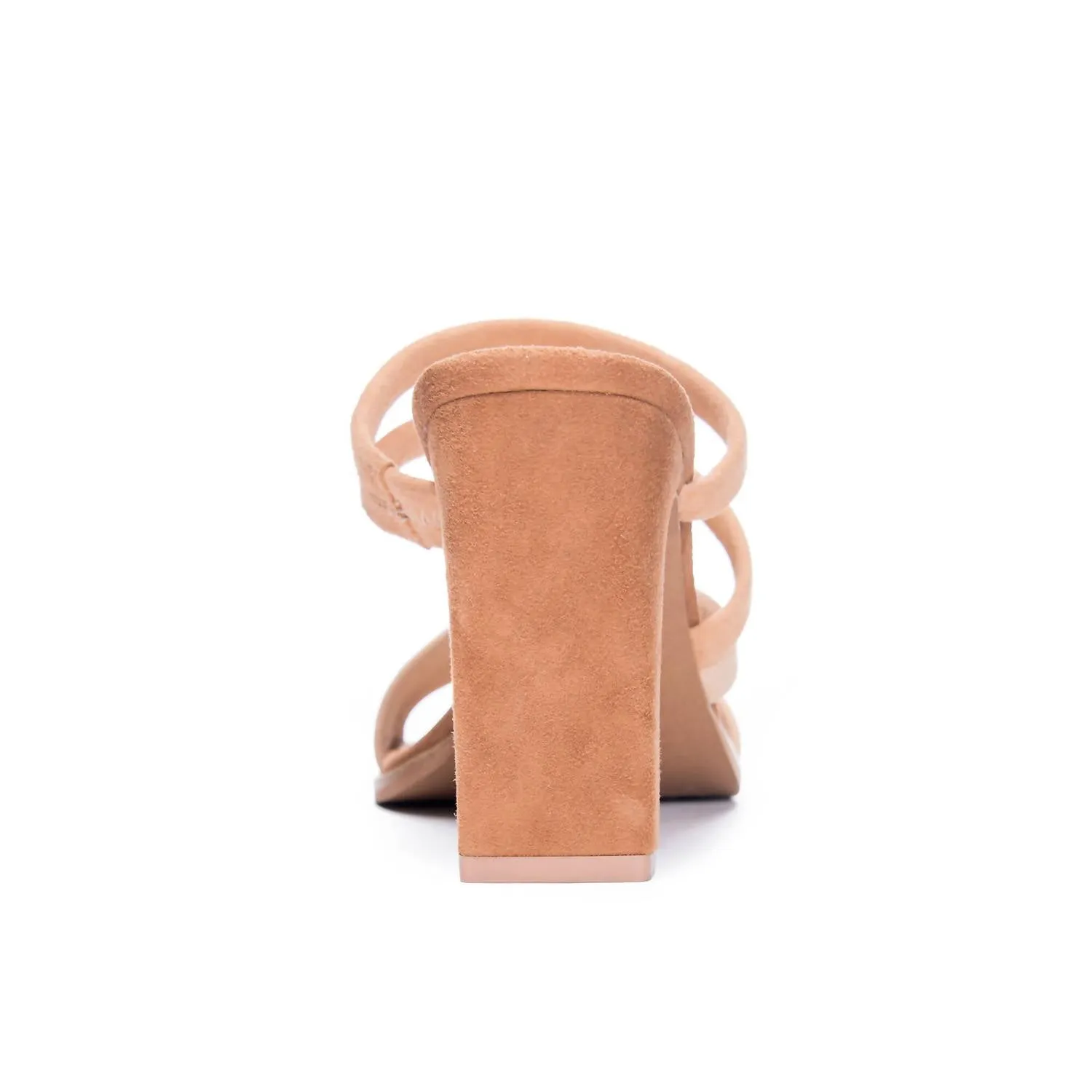 42 Gold - Women Lonnie Kid Suede Sandal