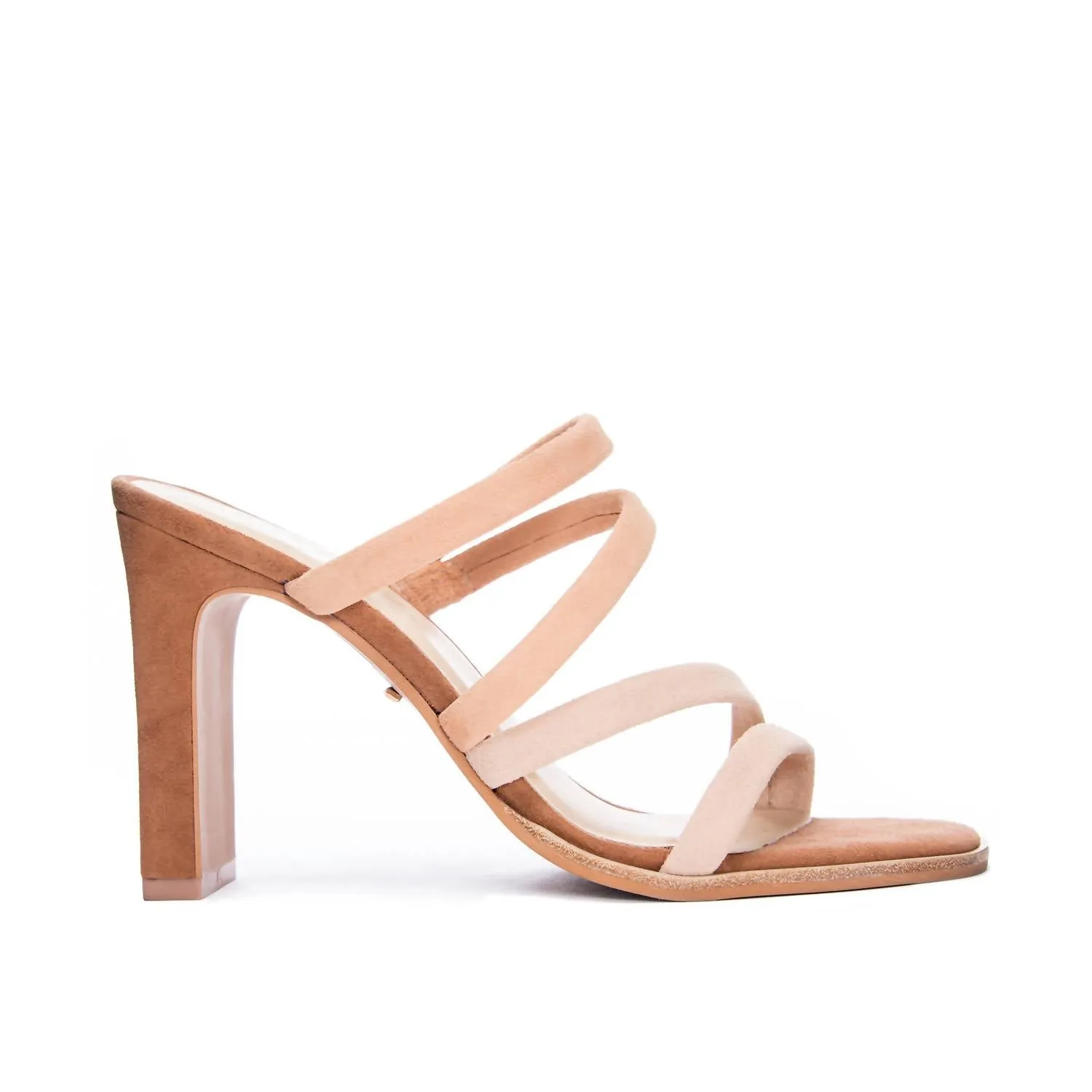 42 Gold - Women Lonnie Kid Suede Sandal