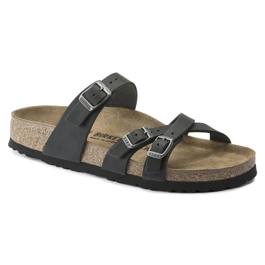 Birkenstock Franca Black Oil