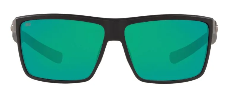 Costa Del Mar Rinconcito Matte Black Frame - Green Mirror 580 Glass Lens - Polarized Sunglasses