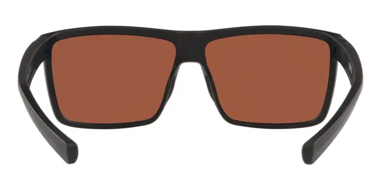 Costa Del Mar Rinconcito Matte Black Frame - Green Mirror 580 Glass Lens - Polarized Sunglasses