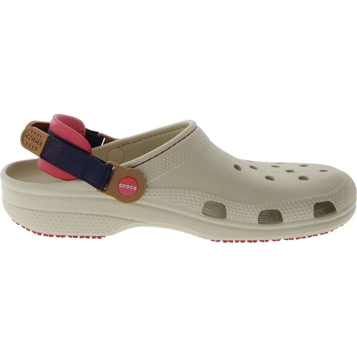Crocs Mens Flat Comfort Slide Sandals