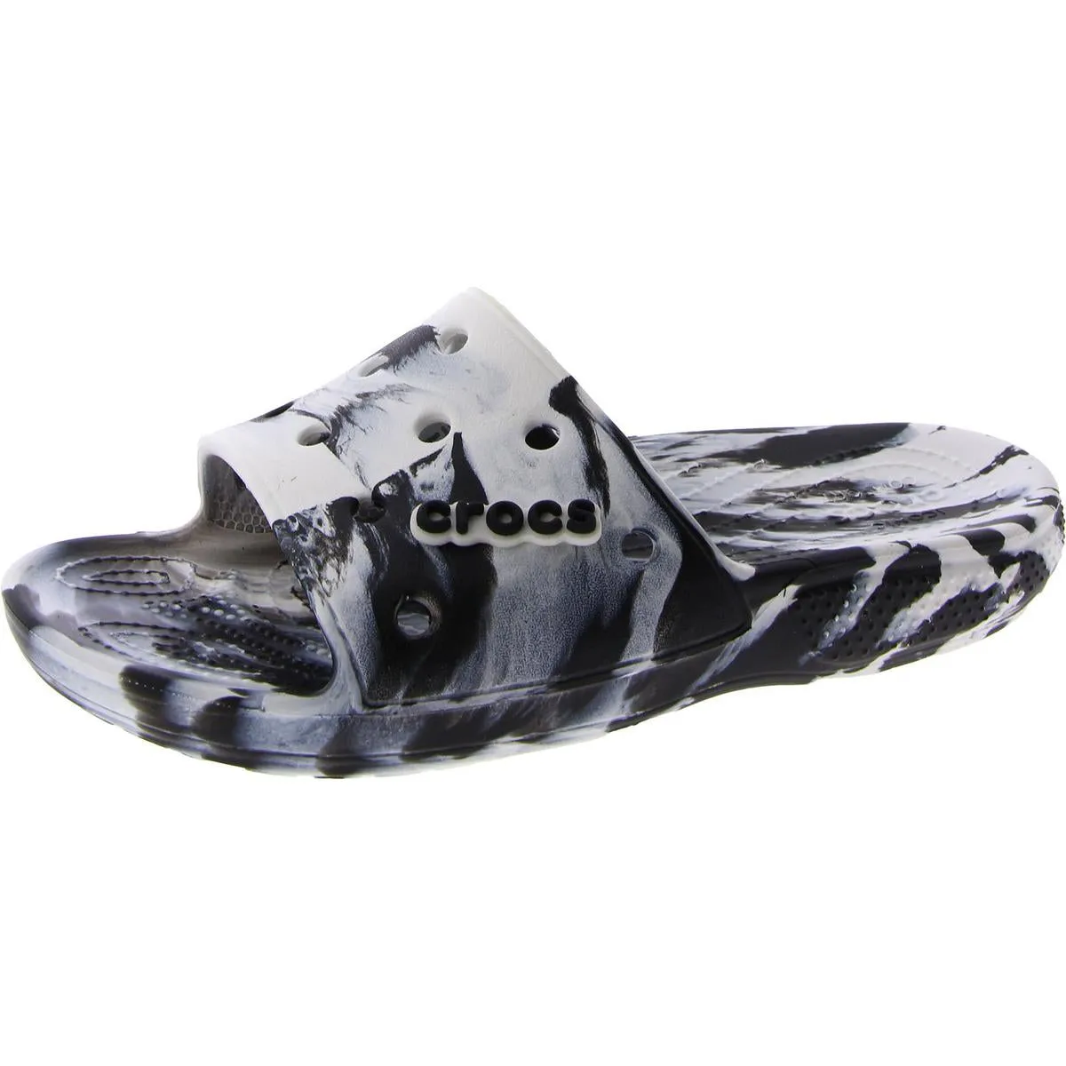 Crocs Mens Perforated  Pool Slides