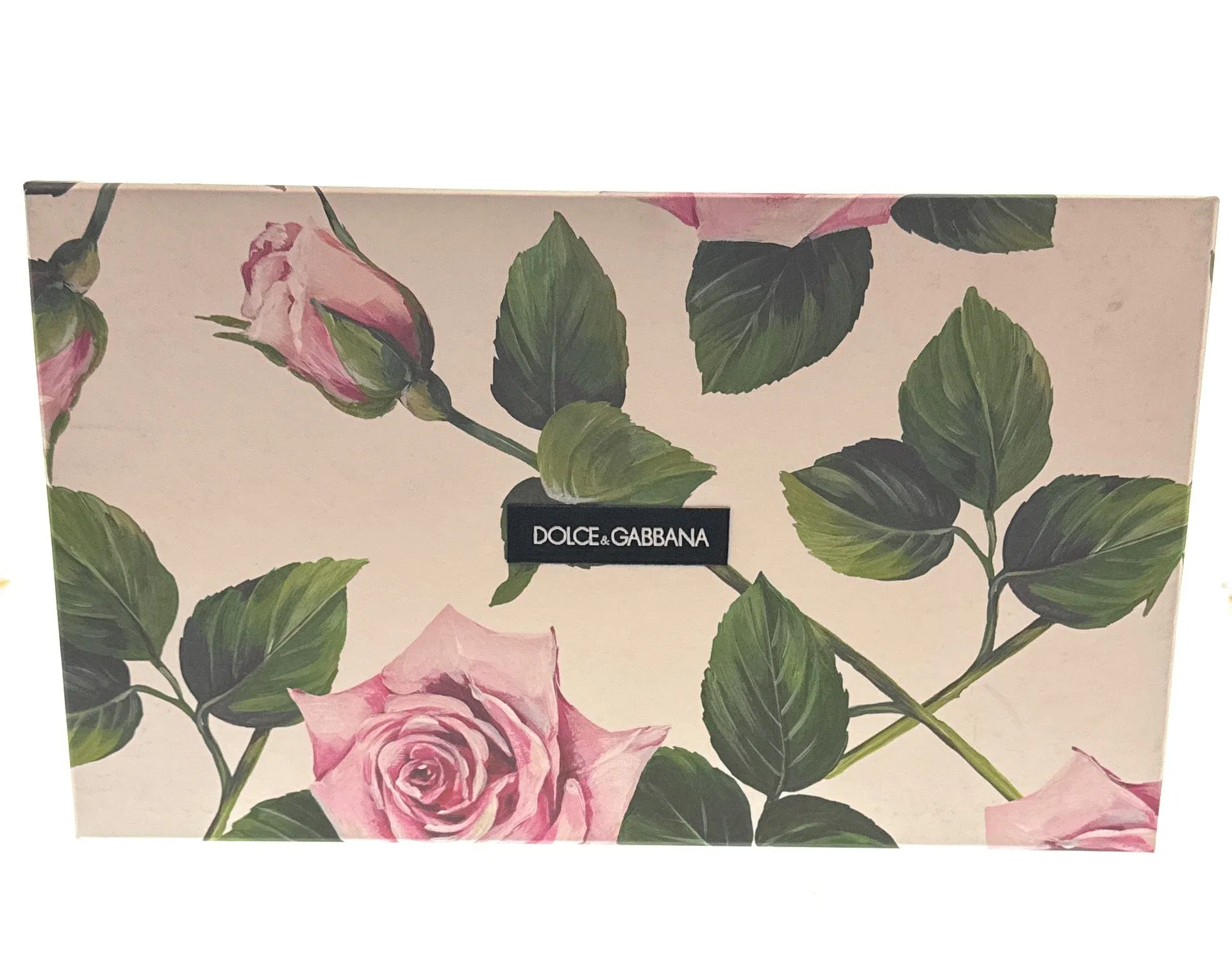 Dolce & Gabbana Pink/Cream Watercolor Floral Classic Pumps-EU35.5