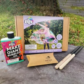Dr Zigs Giant Wand Flatpack Bubble Kit