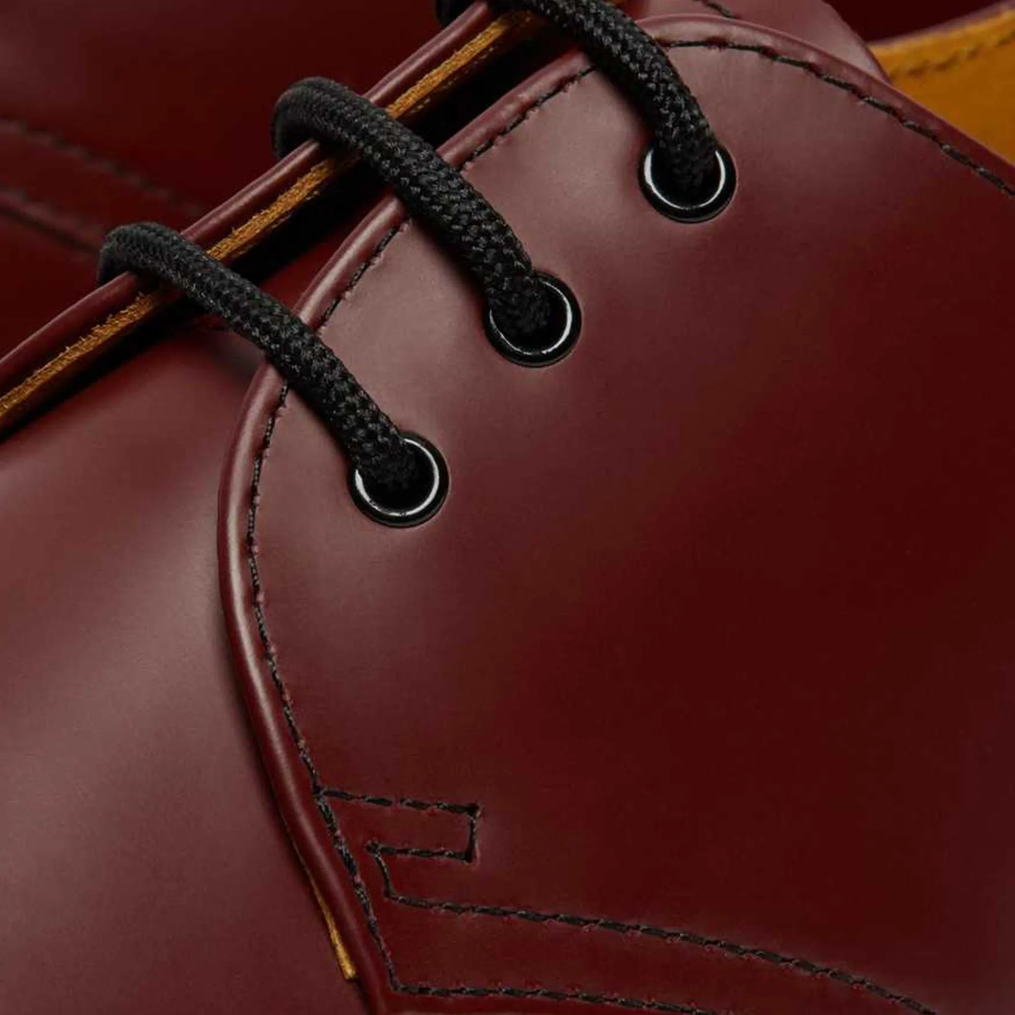 Dr.Martens Mens 1461 Shoes 'Cherry Red Smooth'
