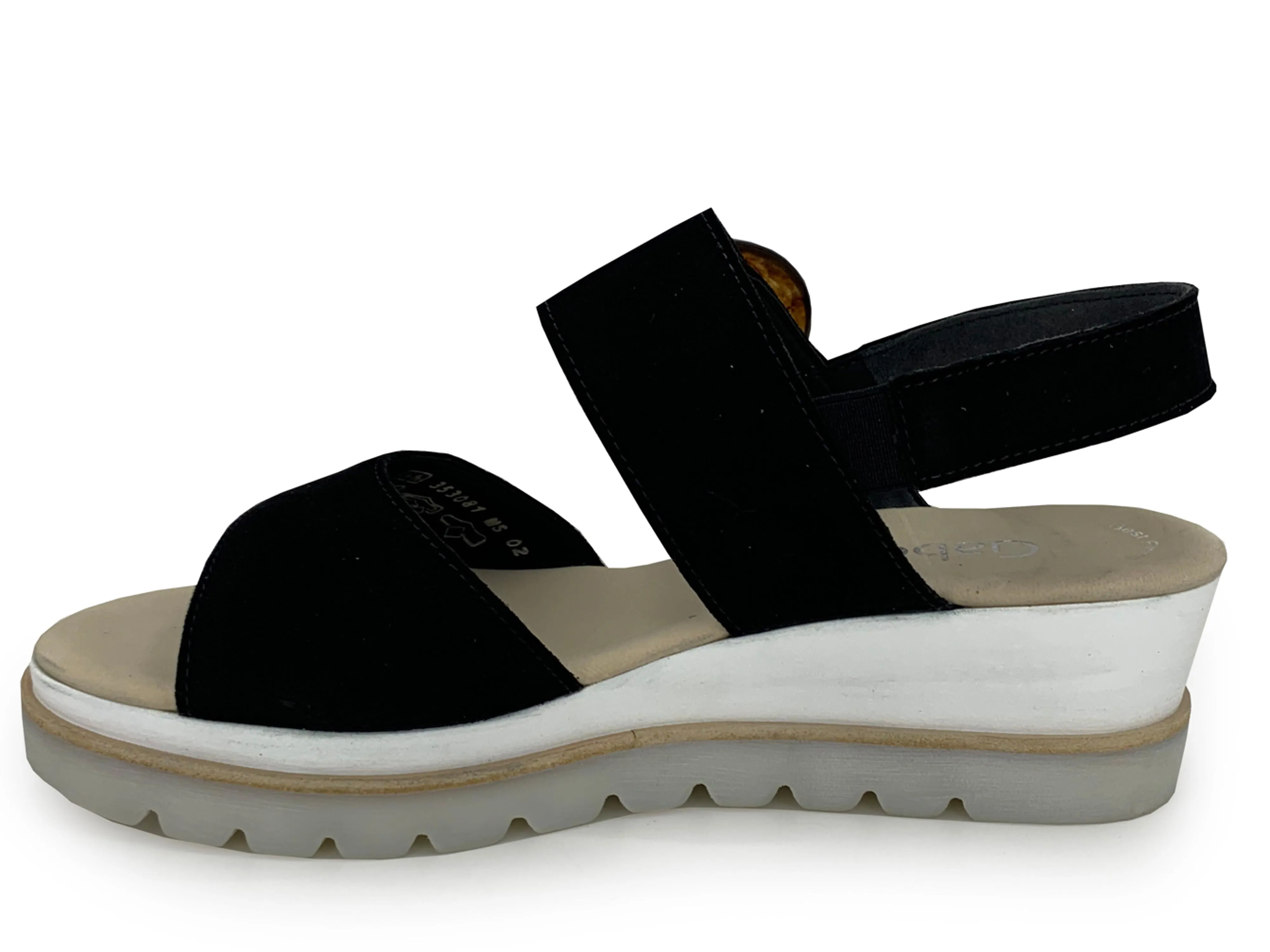 GABOR 24645 PLATFORM WEDGE BLACK