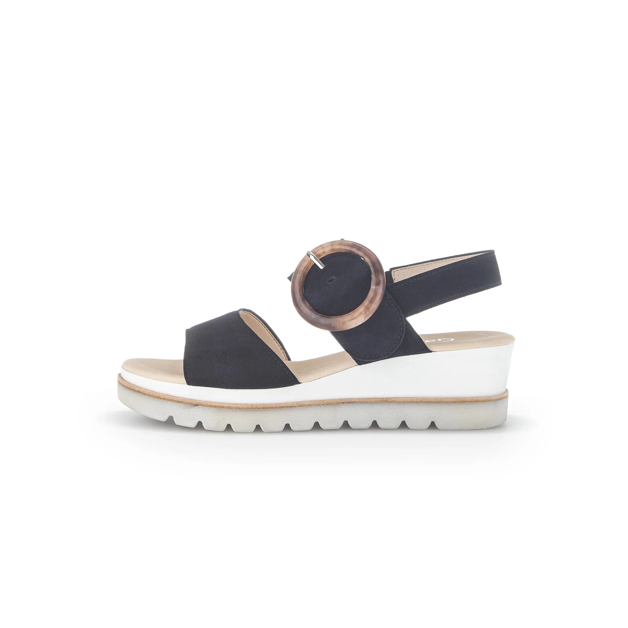 GABOR 24645 PLATFORM WEDGE NAVY