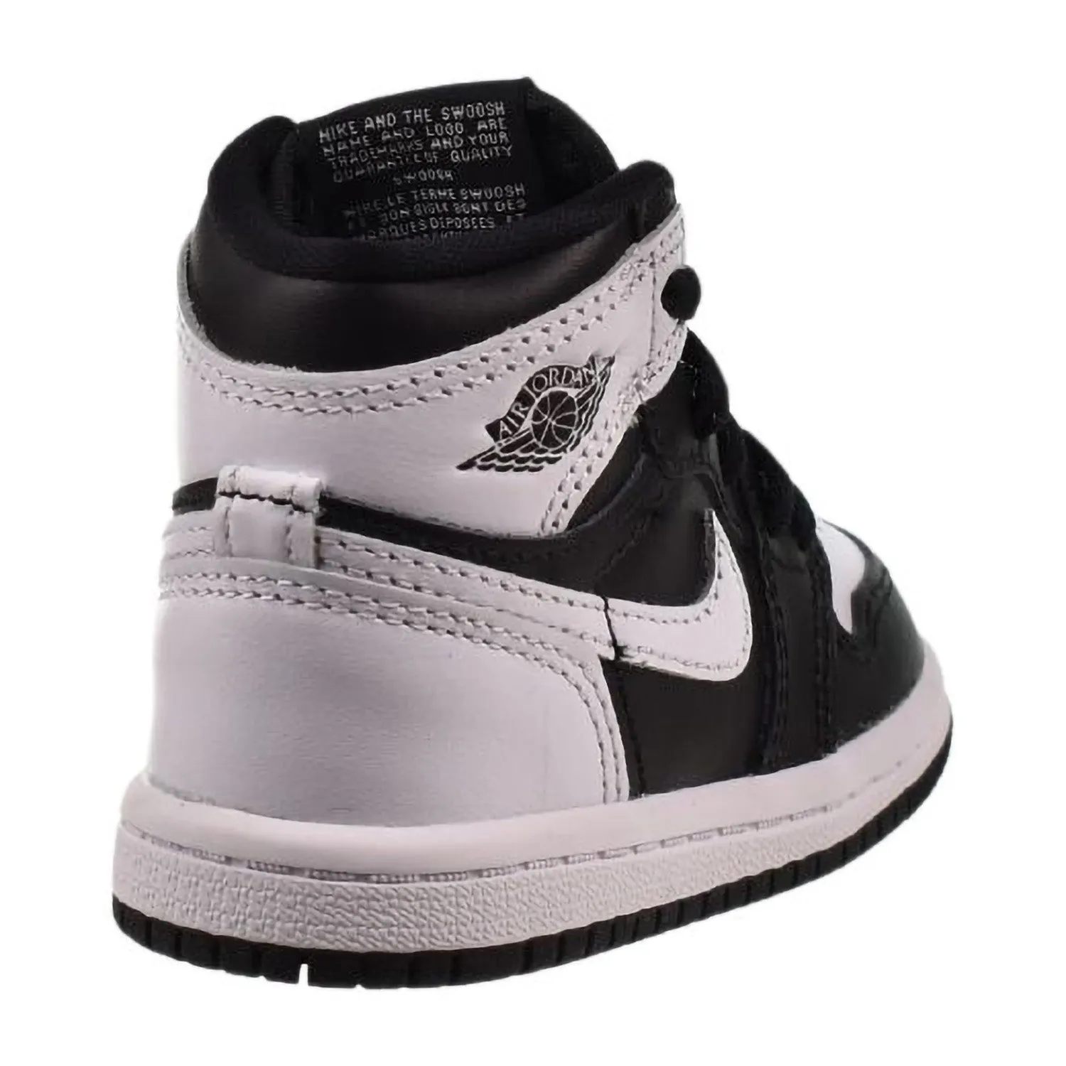 Jordan 1 Retro High OG (TD) Toddler Shoes Black-White