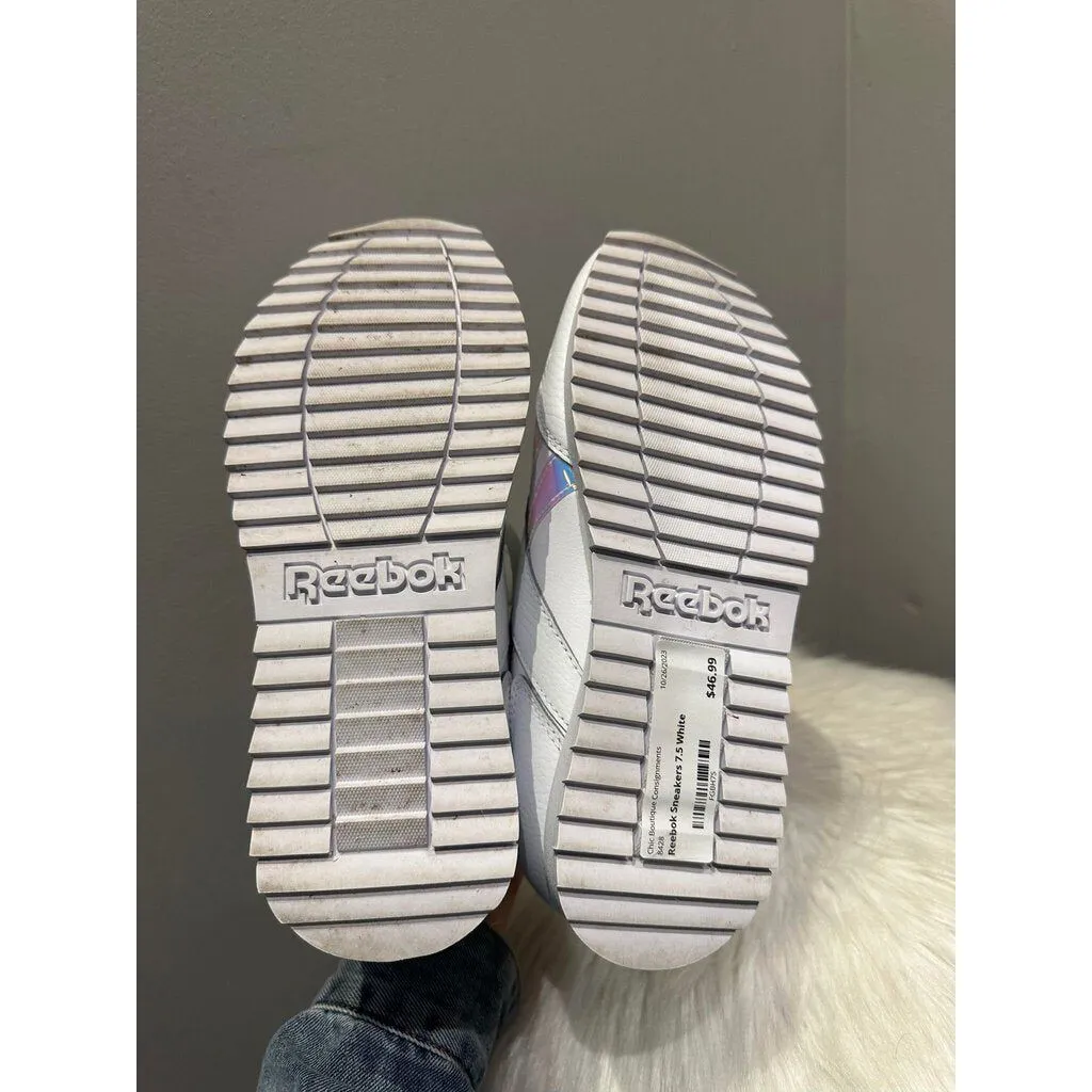 Reebok Glide Sneakers in Cloud White/Mist - Size 7.5