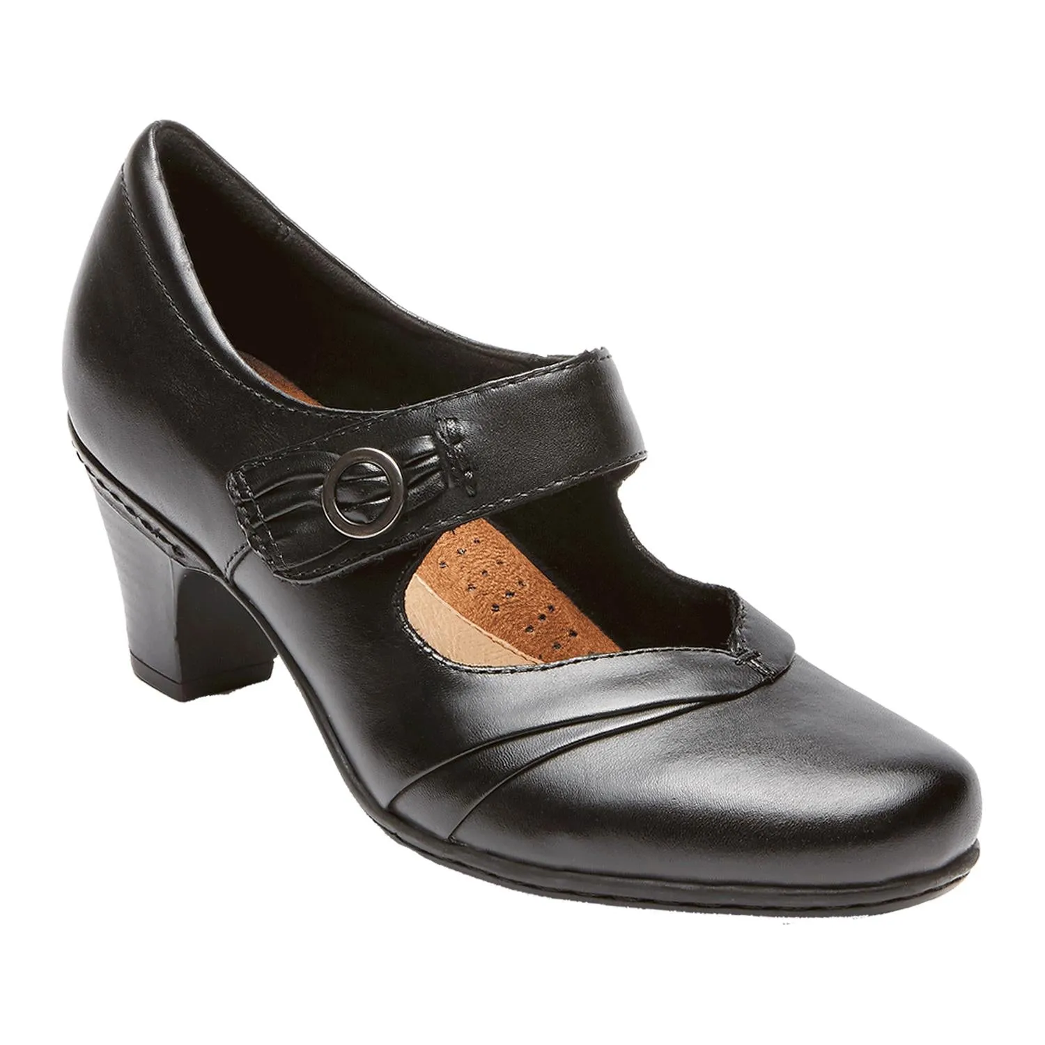 Women's Rockport Cobb Hill Salma Black Leather